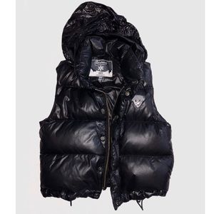 Boys puffer vest by Bonpoint sky University
